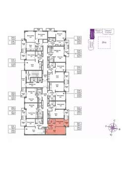 1-к квартира, вторичка, 39м2, 4/16 этаж