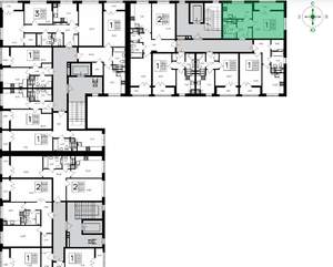 1-к квартира, вторичка, 40м2, 4/8 этаж