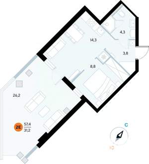Фото квартиры на продажу (1)
