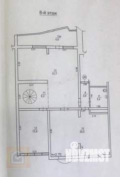 6-к квартира, вторичка, 170м2, 8/9 этаж