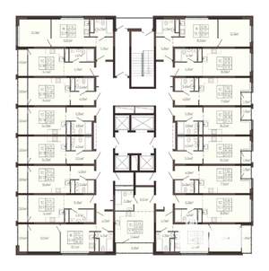 Студия квартира, вторичка, 27м2, 16/21 этаж