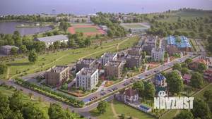 1-к квартира, строящийся дом, 35м2, 4/4 этаж
