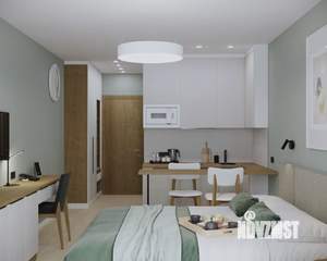 1-к квартира, строящийся дом, 29м2, 3/9 этаж