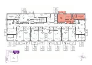 2-к квартира, вторичка, 60м2, 6/16 этаж
