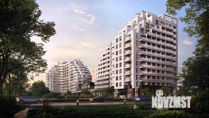 2-к квартира, строящийся дом, 45м2, 2/12 этаж