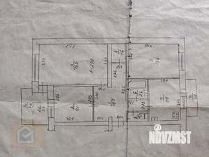3-к квартира, вторичка, 63м2, 5/5 этаж