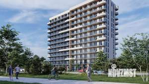 2-к квартира, строящийся дом, 54м2, 11/12 этаж