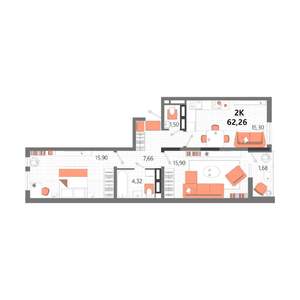 Фото квартиры на продажу (1)