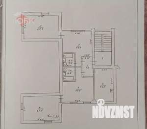 4-к квартира, вторичка, 83м2, 6/6 этаж