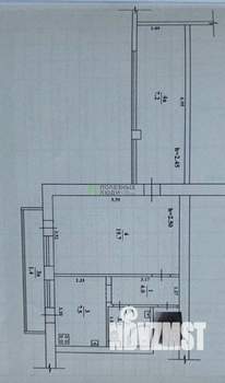 1-к квартира, вторичка, 43м2, 2/5 этаж