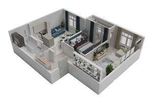 2-к квартира, вторичка, 63м2, 7/8 этаж