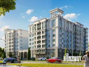 1-к квартира, строящийся дом, 38м2, 5/9 этаж