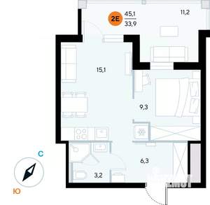 Фото квартиры на продажу (1)