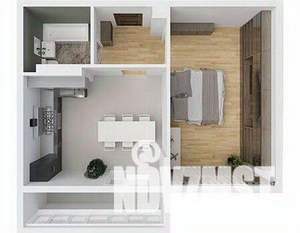 1-к квартира, вторичка, 45м2, 6/8 этаж