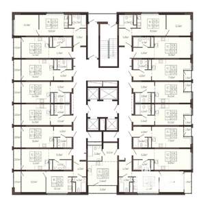 Студия квартира, вторичка, 28м2, 16/21 этаж