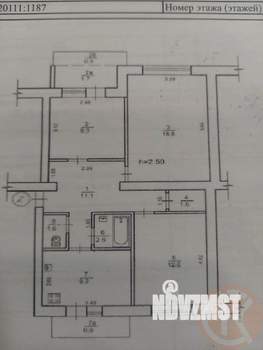3-к квартира, вторичка, 67м2, 1/5 этаж