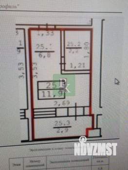 1-к квартира, вторичка, 12м2, 3/4 этаж
