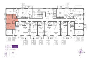 1-к квартира, вторичка, 43м2, 2/13 этаж