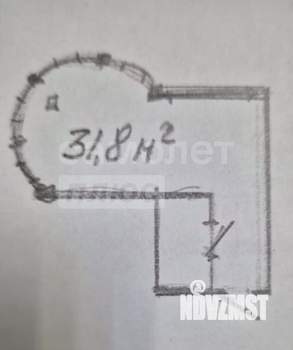 Студия квартира, вторичка, 32м2, 5/6 этаж