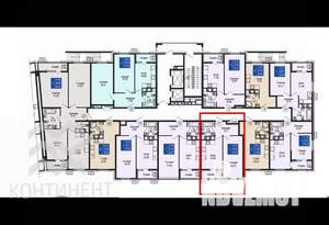 1-к квартира, вторичка, 40м2, 2/14 этаж