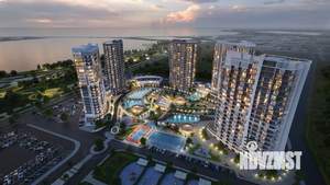 1-к квартира, строящийся дом, 50м2, 19/22 этаж