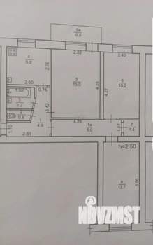 3-к квартира, вторичка, 57м2, 5/5 этаж