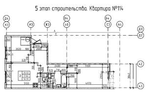 2-к квартира, вторичка, 52м2, 3/5 этаж