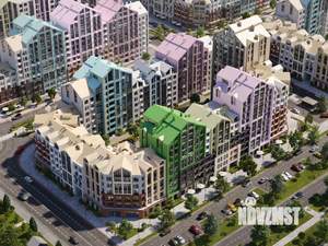 2-к квартира, строящийся дом, 66м2, 4/13 этаж