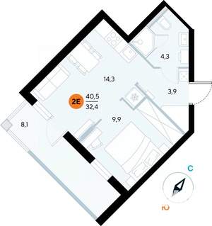 Фото квартиры на продажу (1)