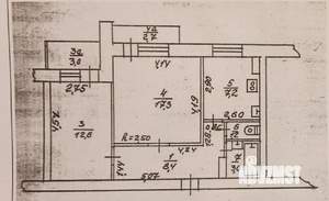 2-к квартира, вторичка, 50м2, 5/10 этаж
