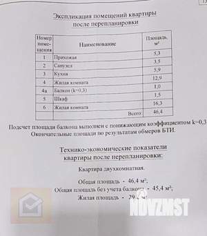2-к квартира, вторичка, 45м2, 5/5 этаж