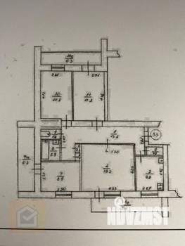 4-к квартира, вторичка, 77м2, 9/9 этаж