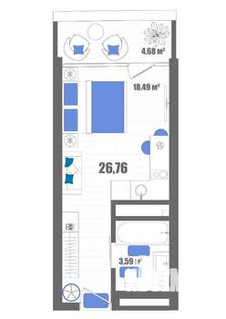 Фото квартиры на продажу (1)