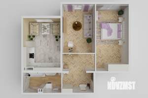 2-к квартира, вторичка, 65м2, 4/8 этаж