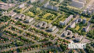 1-к квартира, строящийся дом, 47м2, 4/9 этаж