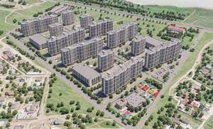 2-к квартира, строящийся дом, 60м2, 10/14 этаж