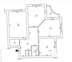 3-к квартира, вторичка, 118м2, 4/5 этаж