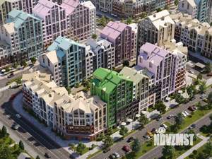 3-к квартира, строящийся дом, 82м2, 7/13 этаж