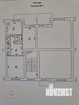 2-к квартира, вторичка, 49м2, 4/5 этаж