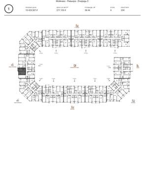 1-к квартира, вторичка, 38м2, 4/7 этаж