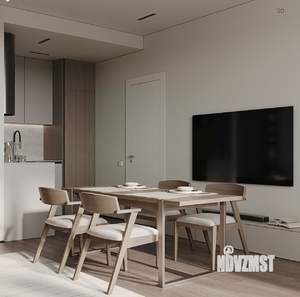 1-к квартира, вторичка, 56м2, 2/3 этаж