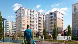 Студия квартира, строящийся дом, 33м2, 9/9 этаж