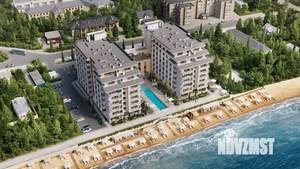 1-к квартира, строящийся дом, 34м2, 3/8 этаж