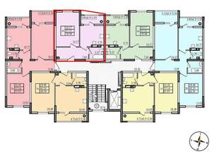 1-к квартира, вторичка, 40м2, 8/8 этаж