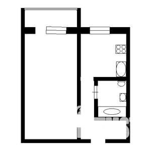 1-к квартира, вторичка, 32м2, 9/9 этаж