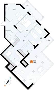 Фото квартиры на продажу (1)