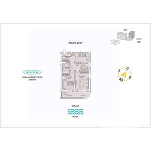 2-к квартира, строящийся дом, 51м2, 3/12 этаж