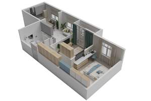 2-к квартира, вторичка, 63м2, 5/8 этаж