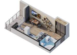 2-к квартира, строящийся дом, 60м2, 13/14 этаж