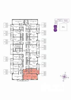 2-к квартира, вторичка, 60м2, 2/16 этаж